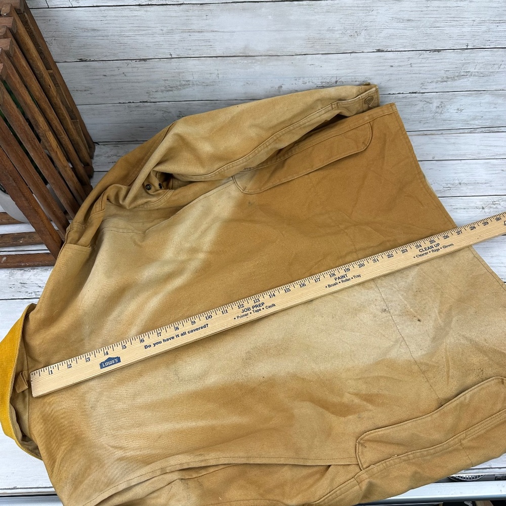 vintage 1950s duck hunting RED HEAD brown L-xl cotton 44 sportsman BONE DRY - Picture 13 of 14